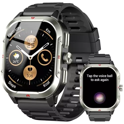 Montre connectée GPS, smartwatch homme femme appels Bluetooth, étanche IP68