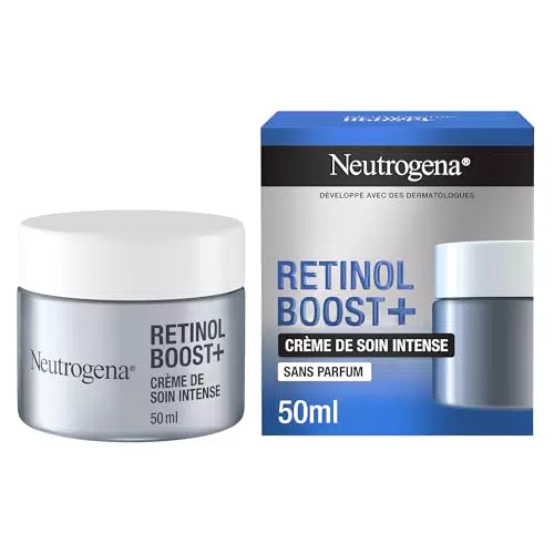 Neutrogena Retinol Boost+ Crème de Nuit Anti-Âge Repulpante Anti-Rides Visage