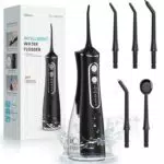 OasiSmile Hydropulseur Jet Dentaire Portable, Irrigateur Oral Rechargeable IPX7
