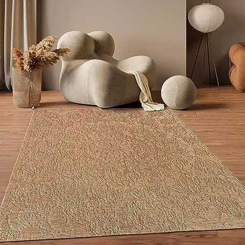Paco Home Tapis Exterieur Terrasse Salon Cuisine Vintage Ornements Motif Oriental Lavable en Machine