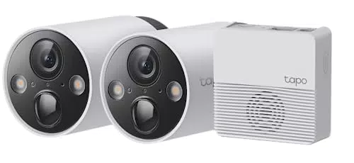 Tapo C420S2 Caméra de Surveillance WiFi Extérieure sans Fil QHD 4MP IP65