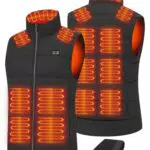 Techstuph Gilet Chauffant Électrique avec Batterie 20000 mAh pour Homme et Femme