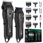 Vgrpro Tondeuse Cheveux et Barbe Sans Fil pour Hommes, Kit Coupe Professionnel