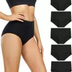 wirarpa Culotte Femme Coton Taille Haute Confortable