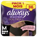 Always Discreet Boutique Culottes Pour Fuites Urinaires
