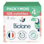 Biolane Couches Culottes Zéro Fuite Fabriquées en France