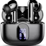 Btootos Écouteurs Bluetooth 5.3 Sans Fil avec Réduction de Bruit et Son Stéréo