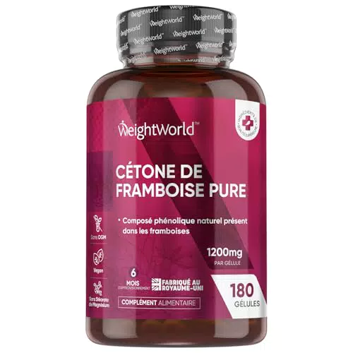 Cétone de Framboise Pure – Gélules Vegan avec Cétones Exogènes pour Régime Keto
