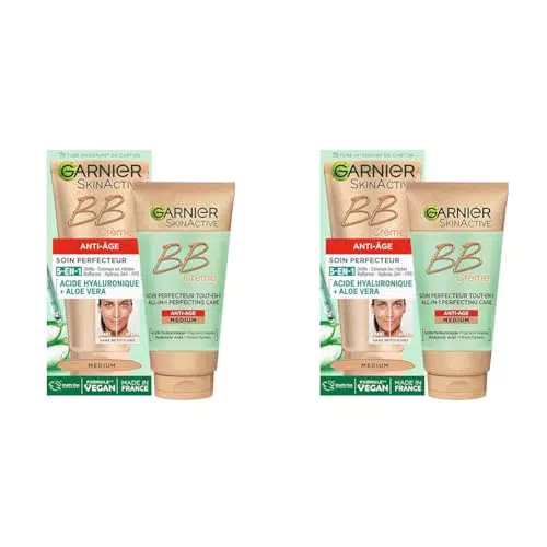 Garnier BB Crème Anti-Âge Soin Perfecteur Anti-Imperfections à l’Acide Hyaluronique