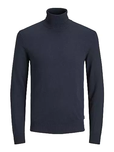 Jack & Jones Jjeemil Pull Col Roulé Homme