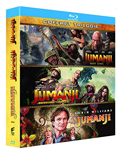 Jumanji Trilogie Intégrale 3 Films Édition Blu-ray