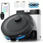 Lefant Aspirateur Robot, Robot Aspirateur Autonomie Mince Silencieux