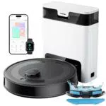 Lefant M2S Pro Robot Aspirateur Laveur avec Station Auto et Navigation Laser