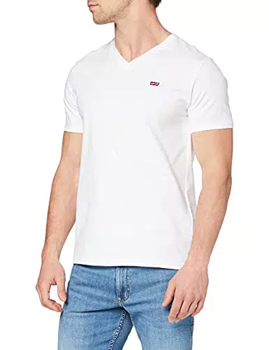 T-shirt Levi's Homme Original Housemark V-Neck