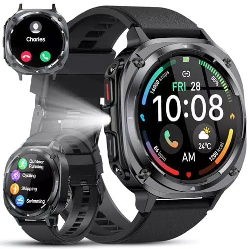 Montre Connectée Homme XY, Smartwatch Fitness Appels Bluetooth Cardio IP68 Android iOS