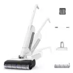 Rowenta X-Clean 10 Aspirateur Laveur Sans Fil 180° Auto-Nettoyage Séchage 65°C