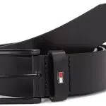 Tommy Hilfiger Ceinture Homme Denton Matte en Cuir Authentique