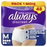 Always Discreet Culottes Incontinence Femme - Protection Très Absorbante