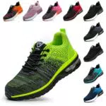 Baofular Chaussures de Sécurité Légères et Confortables Antidérapantes Unisexes