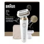 Braun Epilateur Électrique Femme Silk-épil 9 Flex Waterproof Tête Flexible 360°