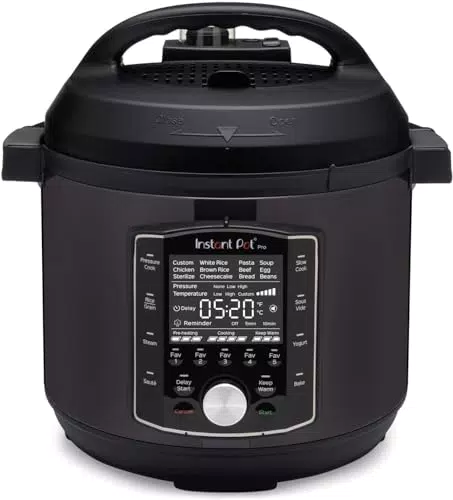 Instant Pot Pro 6 Autocuiseur Électrique Multifonction 10-en-1 avec Sous-Vide