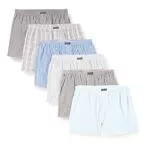 Lower East Le150 Boxershorts Homme American Mélange de Motifs