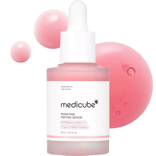 Medicube Sérum Peptide Au Saumon Pdrn, Hydratant Et Raffermissant, Niacinamide