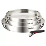 Tefal Ingenio Emotion Batterie De Cuisine Acier Inoxydable Induction Poignée Amovible