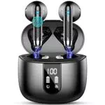 Drsaec Écouteurs Bluetooth 2026 Sans Fil, Réduction de Bruit, 30H, IP7, Sport