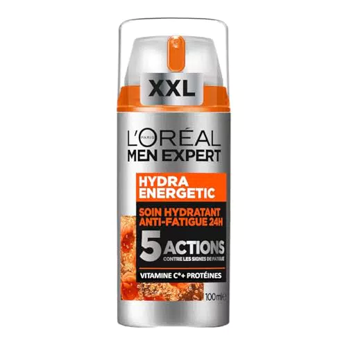 L'Oréal Men Expert Hydra Energetic Soin Hydratant Anti-Fatigue Vitamine C Homme