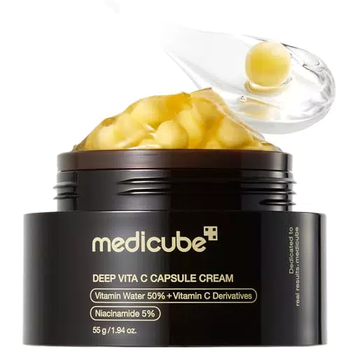 Medicube Deep Vitamin C Golden Capsule Hydratant Visage Anti-Âge Éclat