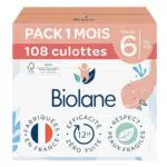 Biolane Couches Culottes Zéro Fuite Fabriquées en France
