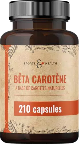 [Brand] Bêta-Carotène Naturel Pour Bronzage Intensif À Base De Carottes