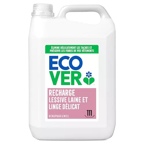 Ecover Lessive Laine et Délicats Liquide Parfum Nénuphar Melon Lavages