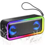 Enceinte Bluetooth Portable Puissante 40W IPX7 Sans Fil Stéréo TWS Autonomie 30h