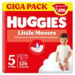 Couches bébé HUGGIES Ultra Comfort Taille 4 - 3 paquets - Ceinture ultra douce - Absorption rapide - Sans parfum