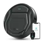Lefant Aspirateur Robot, Robot Aspirateur Mince Silencieux Connecté avec WiFi/Bluetooth/Alexa/App