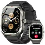 Montre Connectée XYZ avec GPS, Appels Bluetooth, 110 Sports, Suivi Santé, IP68