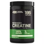 Optimum Nutrition Micronised Creatine Powder, Créatine Monohydrate en Poudre 100% Pure pour la Performance et la Puissance Musculaire