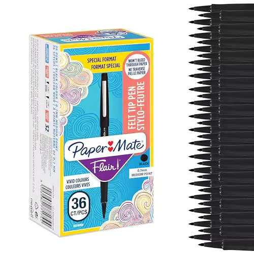 Paper Mate Flair - Feutres de coloriage à pointe moyenne, idéals pour le scrapbooking