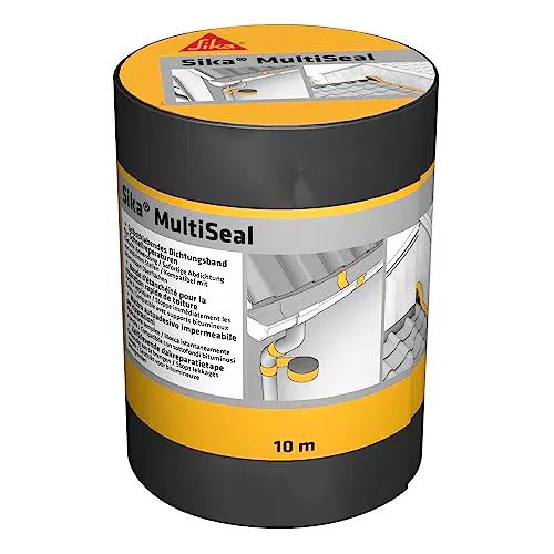 Bande d'étanchéité autocollante SIKA résistant à la déchirure pour tous supports + Mastic PU 300ml